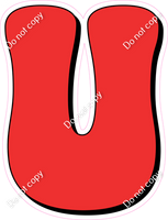HP 18" Individuals - Flat Red U
