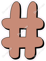 HP 18" Individuals - Flat Rose Gold #