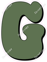 HP 18" Individuals - Flat Sage G