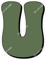 HP 18" Individuals - Flat Sage U