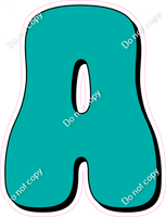 HP 18" Individuals - Flat Teal A