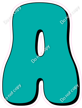 HP 18" Individuals - Flat Teal A