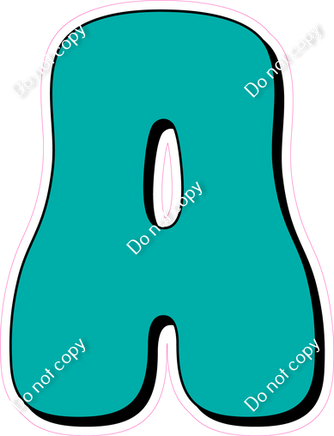 HP 18" Individuals - Flat Teal A