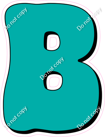 HP 18" Individuals - Flat Teal B