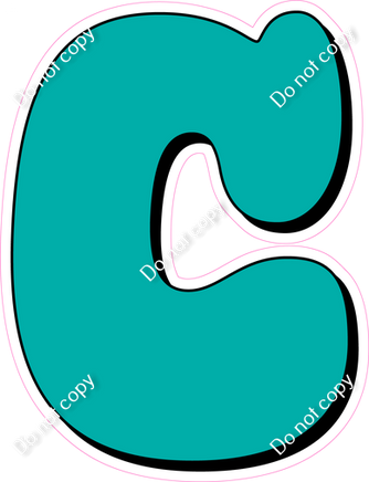 HP 18" Individuals - Flat Teal C