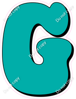 HP 18" Individuals - Flat Teal G