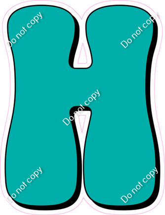 HP 18" Individuals - Flat Teal H