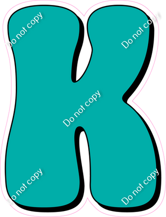 HP 18" Individuals - Flat Teal K