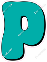 HP 18" Individuals - Flat Teal P