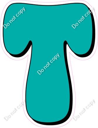 HP 18" Individuals - Flat Teal T