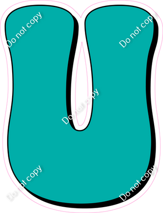 HP 18" Individuals - Flat Teal U