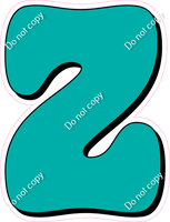 HP 18" Individuals - Flat Teal Z