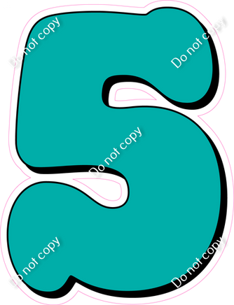 HP 18" Individuals - Flat Teal 5