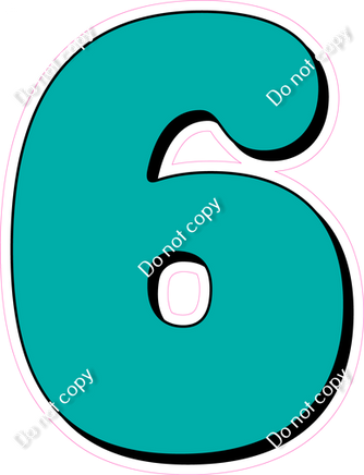 HP 18" Individuals - Flat Teal 6