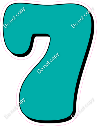 HP 18" Individuals - Flat Teal 7