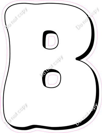 HP 18" Individuals - Flat White B