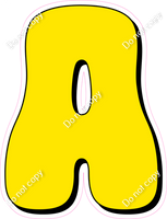 HP 18" Individuals - Flat Yellow A