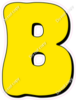 HP 18" Individuals - Flat Yellow B