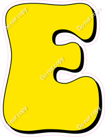 HP 18" Individuals - Flat Yellow E