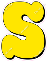 HP 18" Individuals - Flat Yellow S