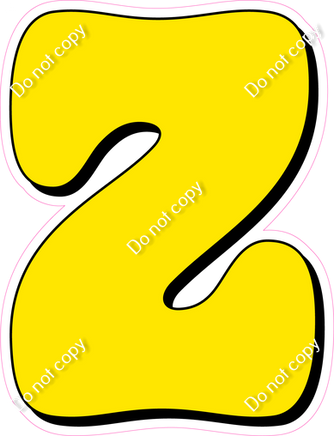 HP 18" Individuals - Flat Yellow Z