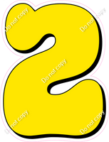 HP 18" Individuals - Flat Yellow 2