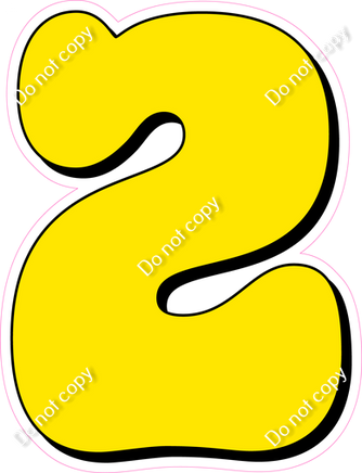 HP 18" Individuals - Flat Yellow 2