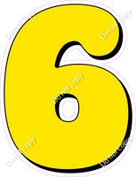 HP 18" Individuals - Flat Yellow 6