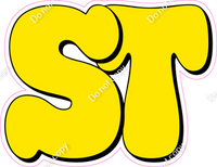 HP 18" Individuals - Flat Yellow ST