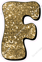HP 18" Individuals - Gold Sparkle F