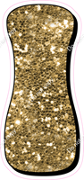 HP 18" Individuals - Gold Sparkle I