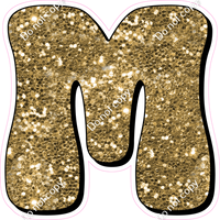 HP 18" Individuals - Gold Sparkle M