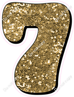HP 18" Individuals - Gold Sparkle 7