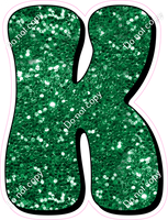 HP 18" Individuals - Green Sparkle K