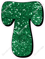 HP 18" Individuals - Green Sparkle T