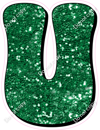 HP 18" Individuals - Green Sparkle U