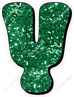 HP 18" Individuals - Green Sparkle Y