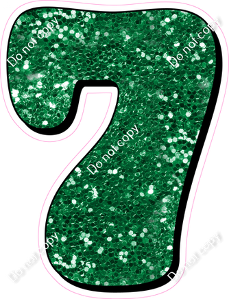 HP 18" Individuals - Green Sparkle 7