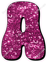 HP 18" Individuals - Hot Pink Sparkle A