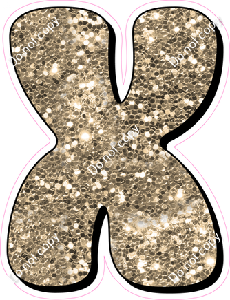 HP 18" Individuals - Khaki Sparkle X