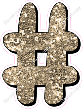HP 18" Individuals - Khaki Sparkle #