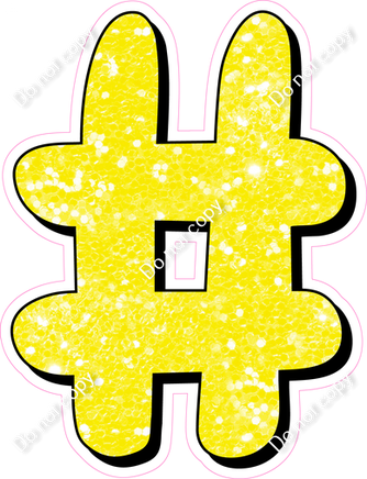HP 18" Individuals - Lemon Sparkle #