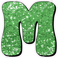 HP 18" Individuals - Lime Green Sparkle M