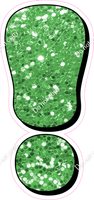 HP 18" Individuals - Lime Green Sparkle !