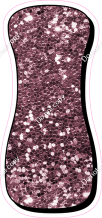 HP 18" Individuals - Mauve Sparkle I