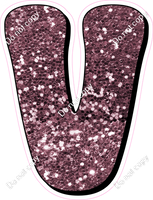 HP 18" Individuals - Mauve Sparkle V