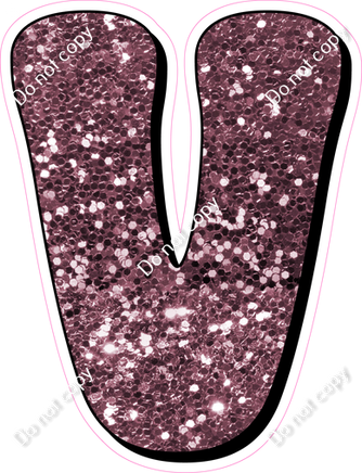 HP 18" Individuals - Mauve Sparkle V