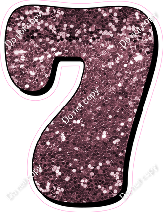 HP 18" Individuals - Mauve Sparkle 7