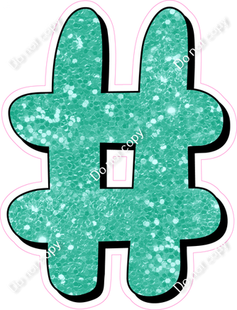 HP 18" Individuals - Mint Sparkle #