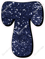 HP 18" Individuals - Navy Blue Sparkle T